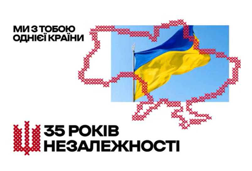 Фотографія карта україни, Державний Прапор